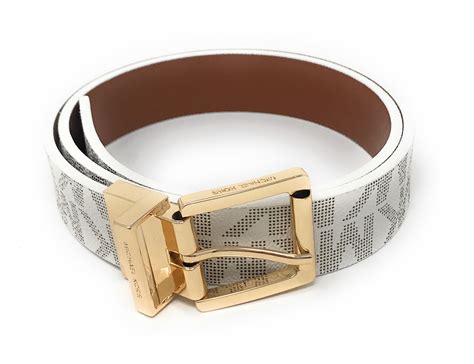 michael kors leather belt.